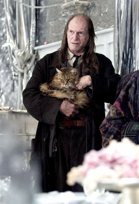 argus filch|argus filch and mrs. norris.